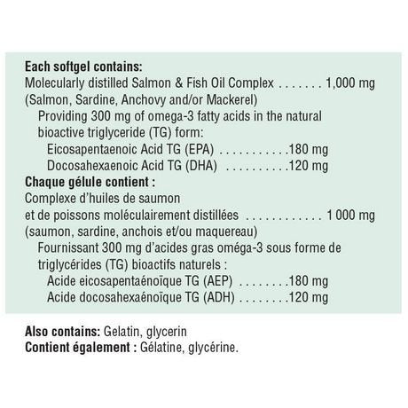 Jamieson Salmon & Fish Oils Omega-3 Complex Softgels 200