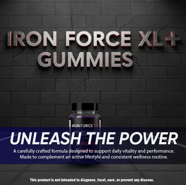 SPRESSO Iron Force XL Gummies 60 Gummies