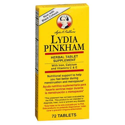 Lydia Pinkham Herbal Tablet Supplement 450 Tablets