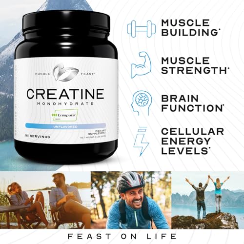 Muscle Feast Creatine + Isolate Bundle Powder 2 Count