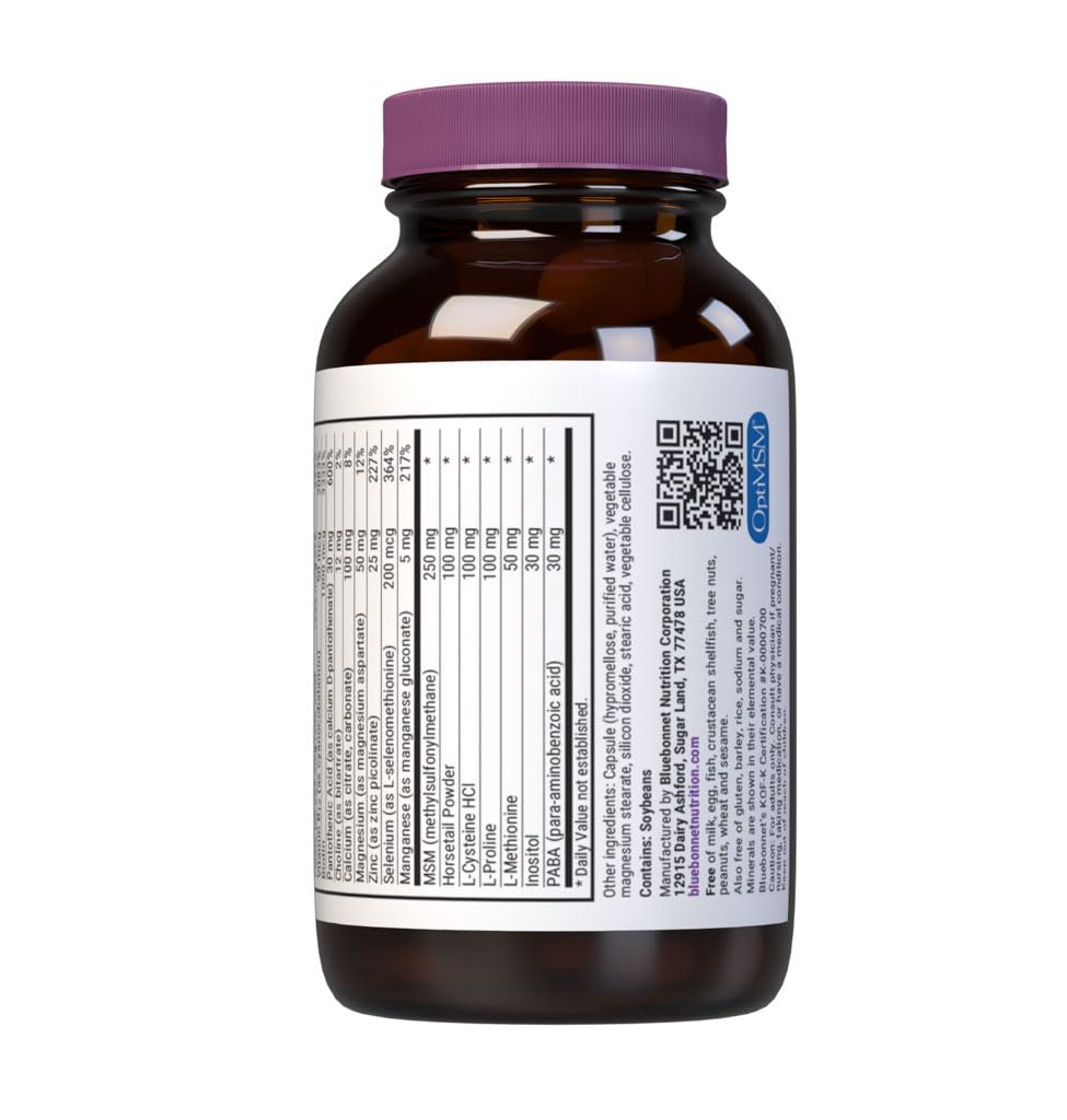BlueBonnet Ultimate Hair and Nail Formula Capsules 60 Count
