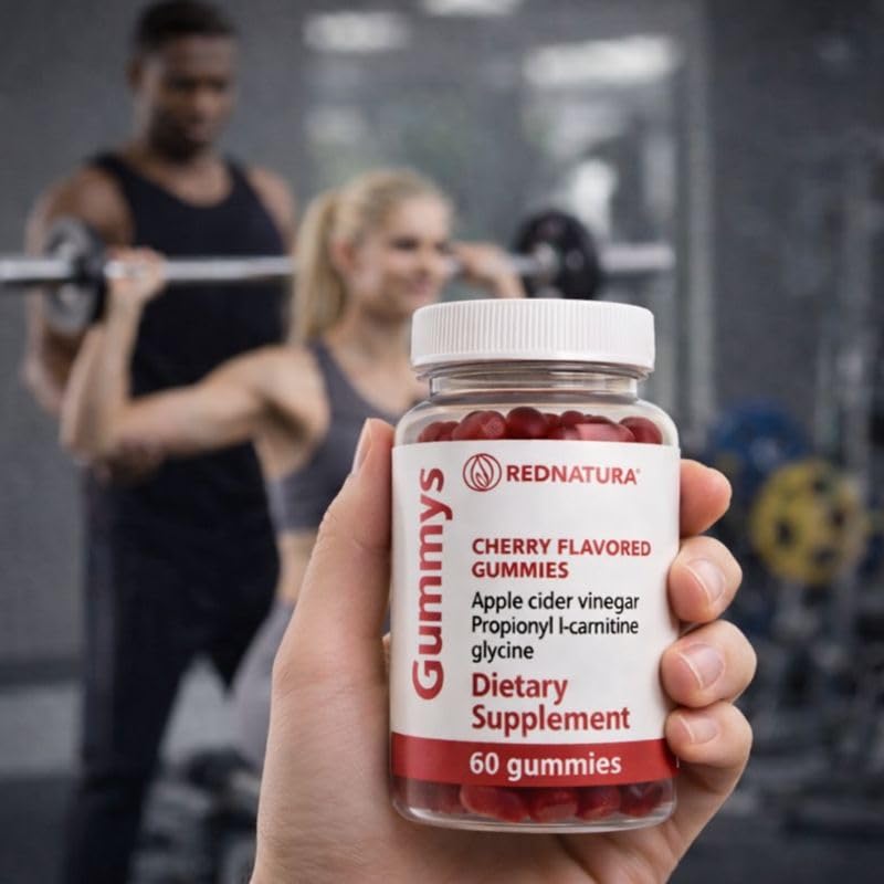 Red Natura Metabolism Support Gummies 60 Count