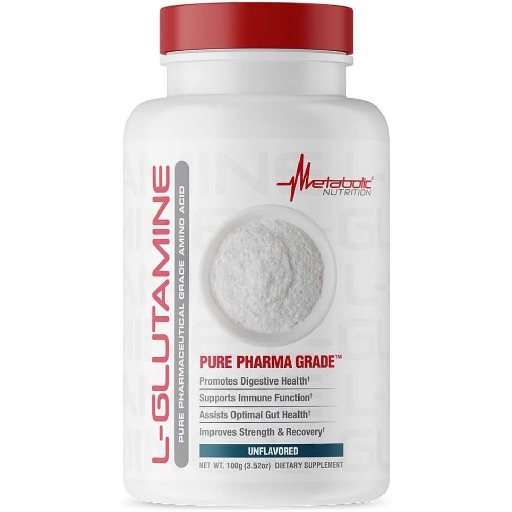 Metabolic Nutrition Glutamine Powder, 3.53 oz