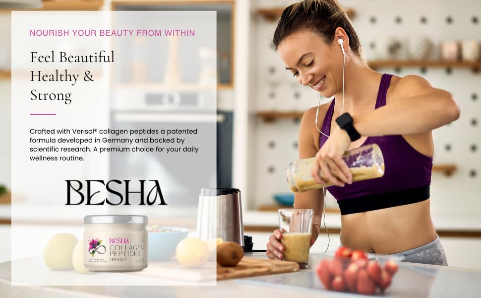 BESHA INC Verisol Collagen Peptides Powder 6.7 oz