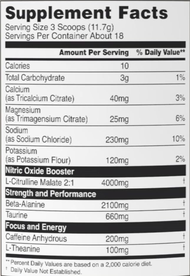 Myprotein Origin Pre Workout Fast Melt Powder 48 Servings