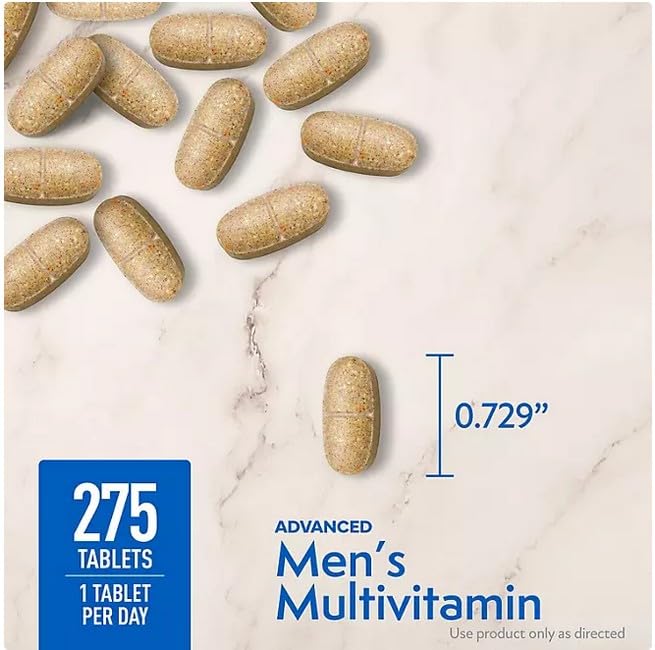 Generic Men's Daily Multivitamin Tablet, 275 Count