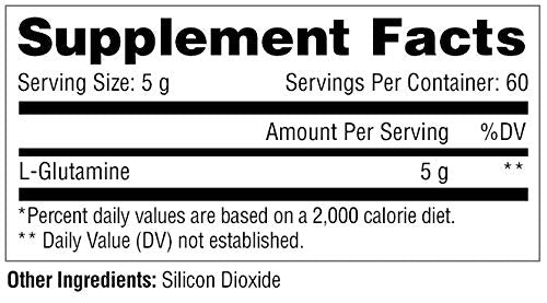 Metabolic Nutrition Glutamine Powder, 3.53 oz