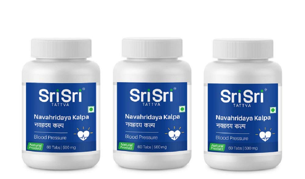Exportmart Sri Sri Tattva Ayurvedic Navahridaya Kalpa Tablets - 60 Tablets