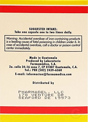 Vital Fuerte H3 100 Capsule Multivitaminico, 1 Count