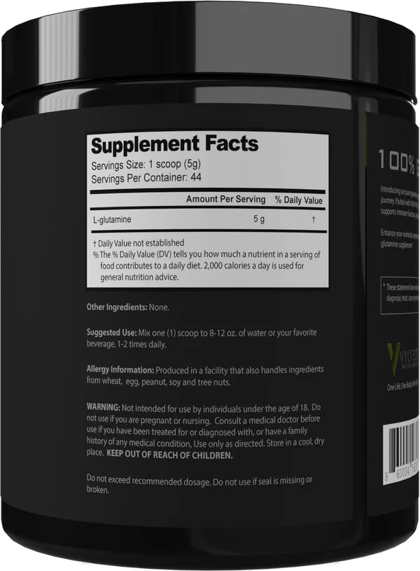 Vyotech Nutritionals Pure L-Glutamine Powder 7.76 oz