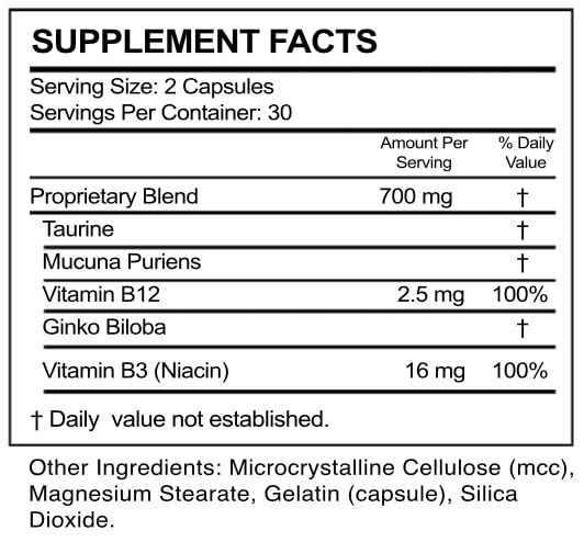 Xevich SilenceGuardian Pill Formula Capsule 60 Count