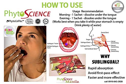 Phytocelltec Phytoscience Double Stem Cell Anti-Aging Supplement with Acai Berry and Blueberry Powder 5.9 oz