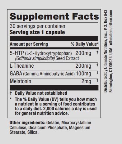 Ultimate Nutrition REM Zone Supplement Capsule 30 Capsules