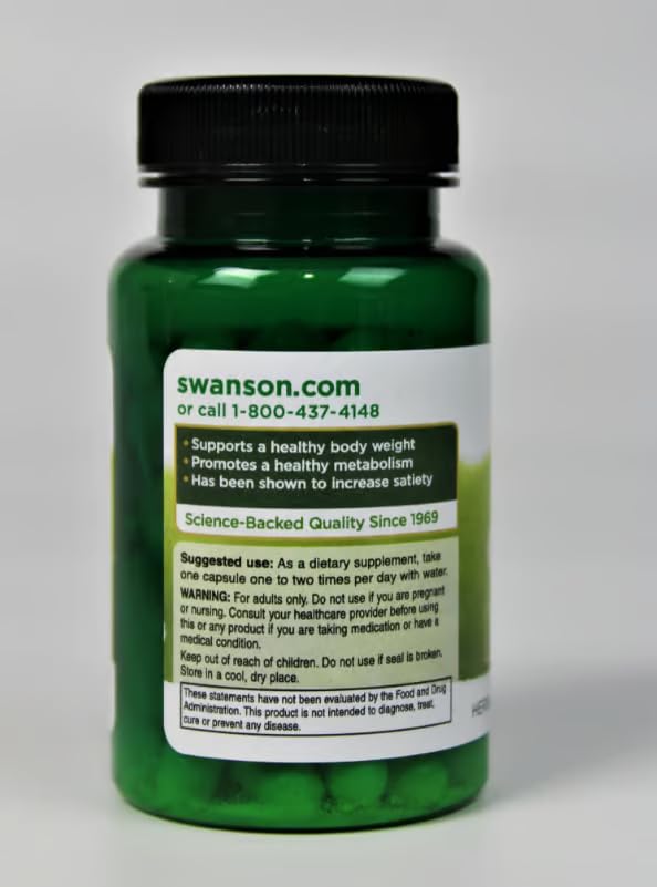Swanson Garcinia Cambogia 5:1 Extract 80 mg Capsules 60 Count