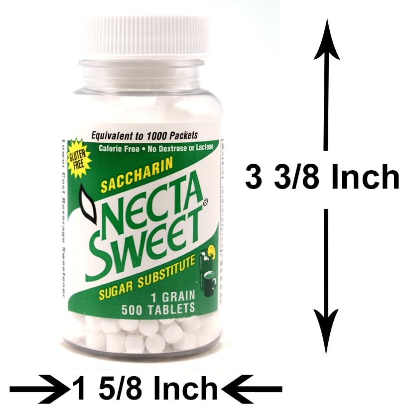 Necta Sweet Sugar Sub TB 1.0 g 500 Tablets, 100 Count