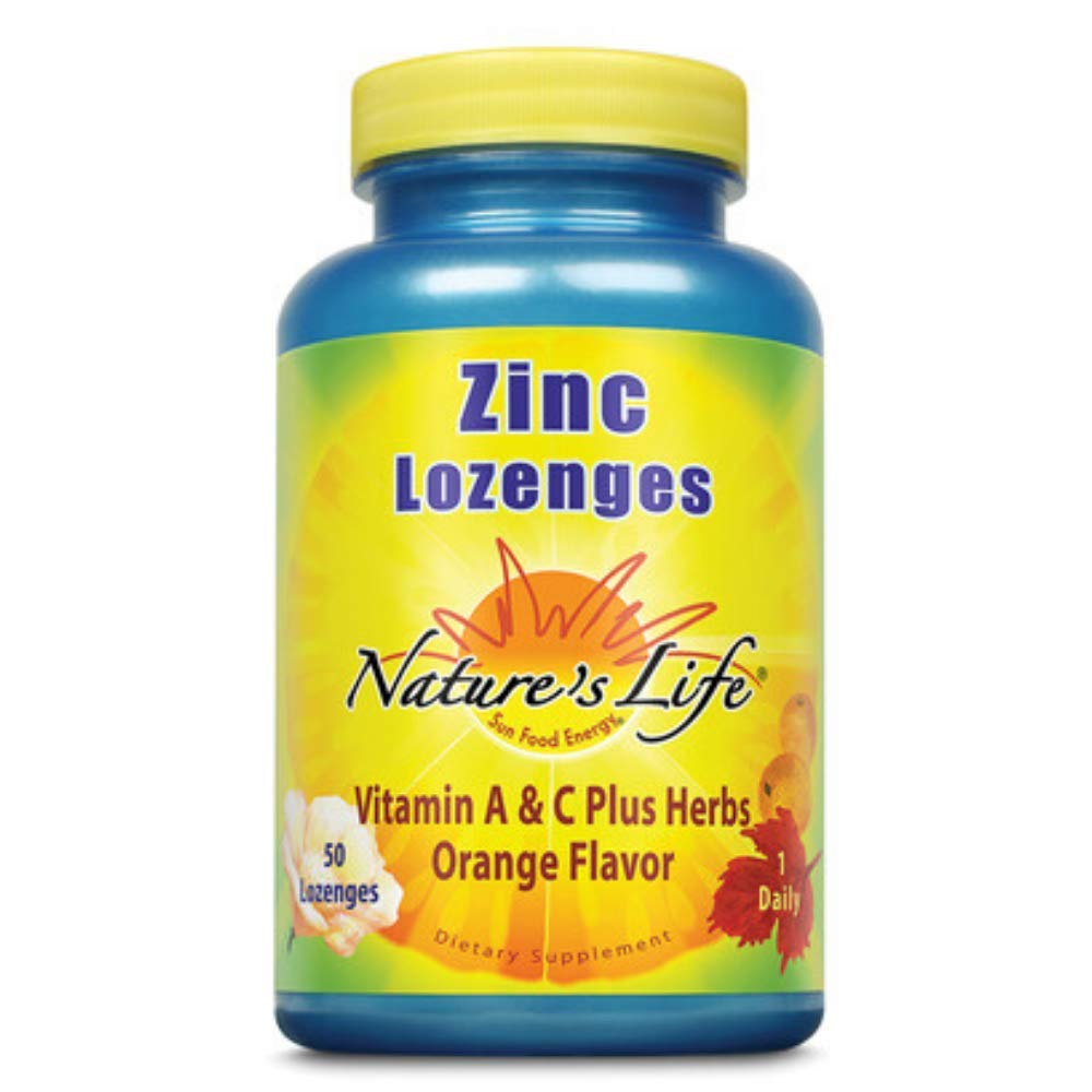 Nature's Life Zinc Lozenges Lozenges 50 Count
