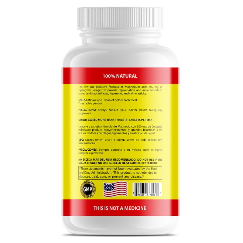 Nutriways Cloru-Col Plus Magnesium Chloride and Hydrolyzed Collagen Dietary Supplement Tablet 1 Count