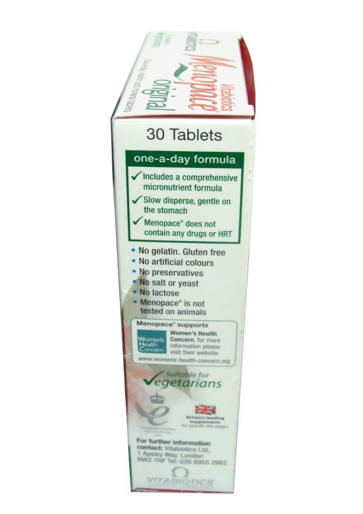Menopace Original 30 Tablets