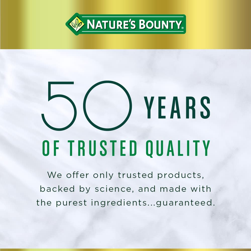 Nature's Bounty Zinc 50 mg Capsules, 200 Count
