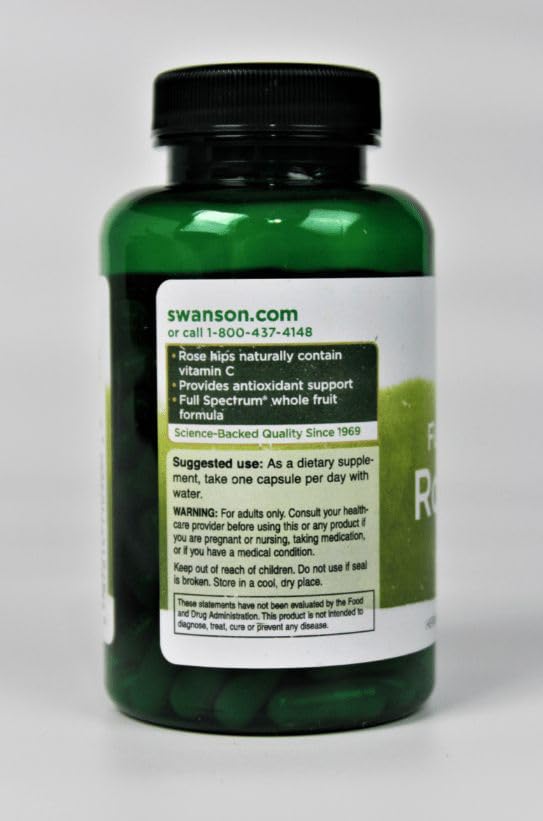 Swanson Rose Hips Capsules 240