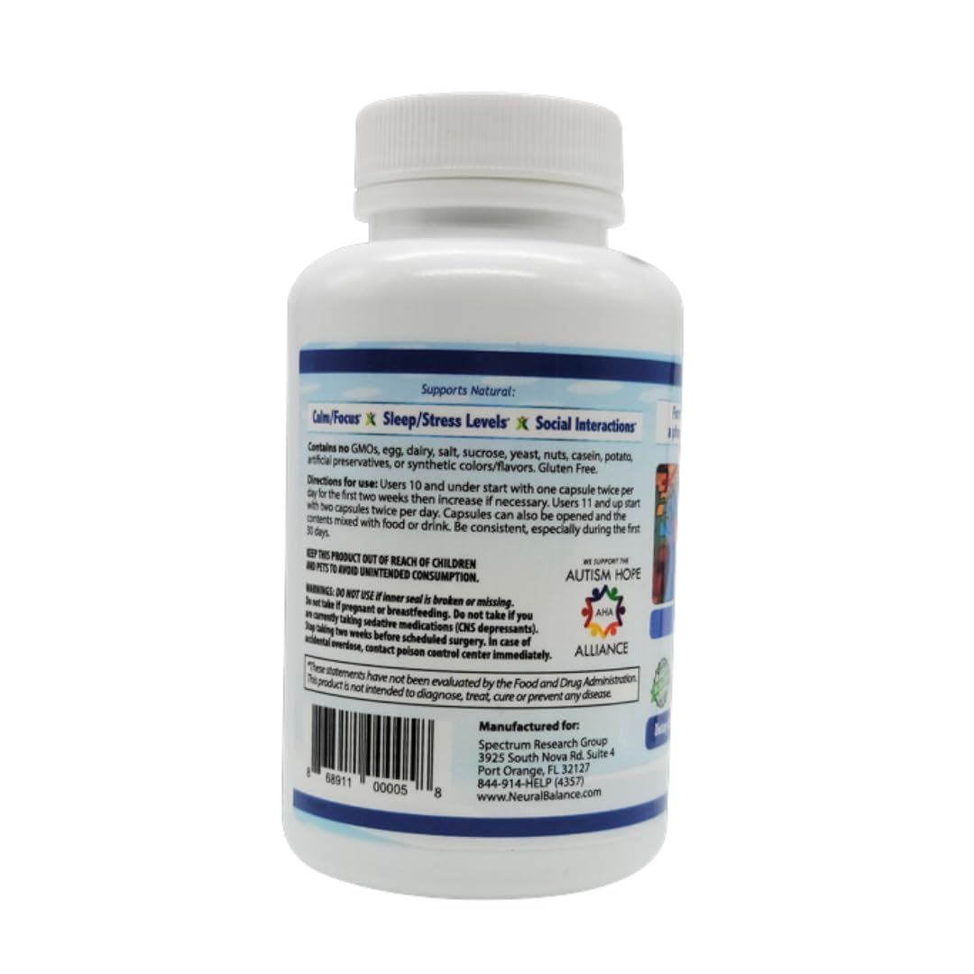 NEURAL BALANCE Anandanol with Proprietary Digestive Enzyme Blend Capsule, 1 Count