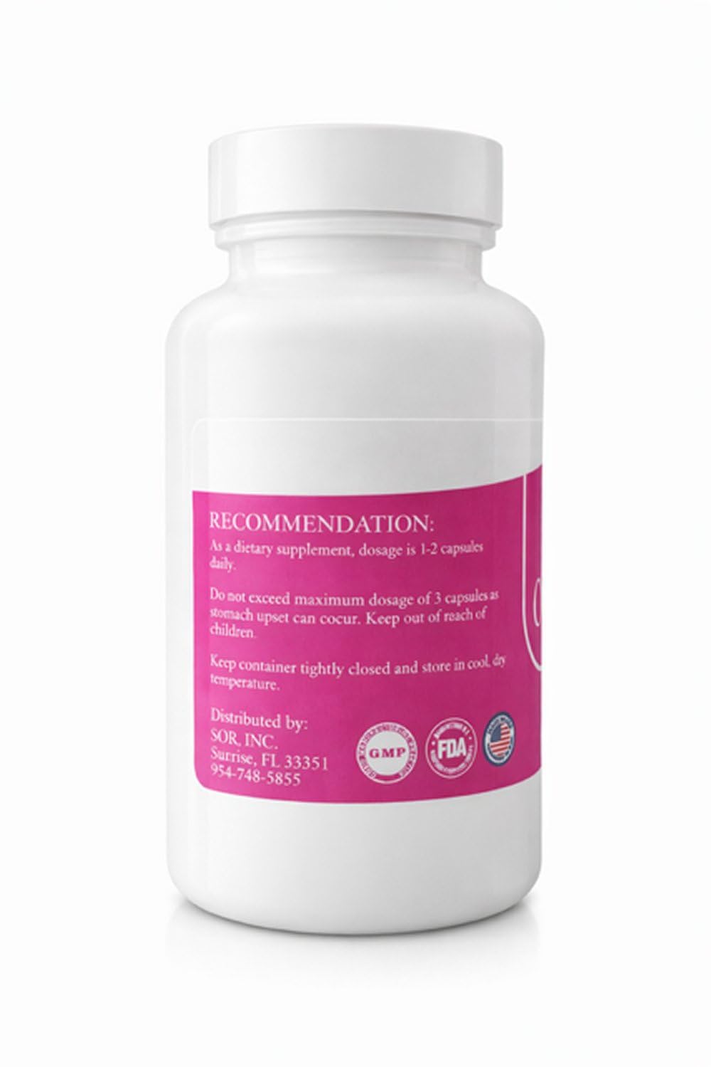 SOR, Inc. Ovary Plus Bovine Ovary Glandular Capsules 90 Capsules