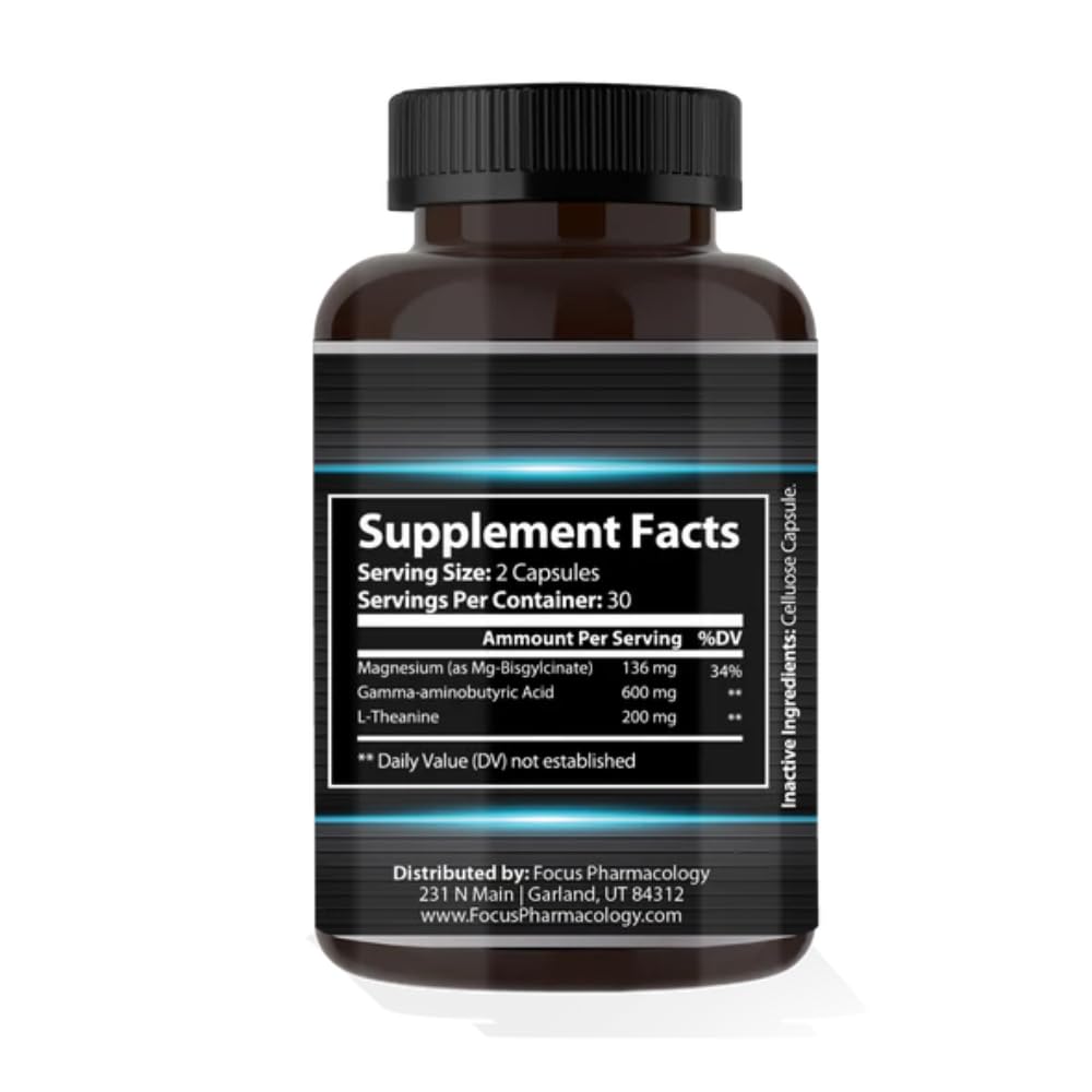 Focus Pharmacology Relax 60 Capsules
