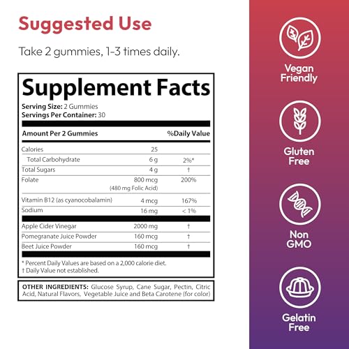 Justified Laboratories Destiny Keto ACV Gummies Extreme (2000 mg) Gummy 60 Count
