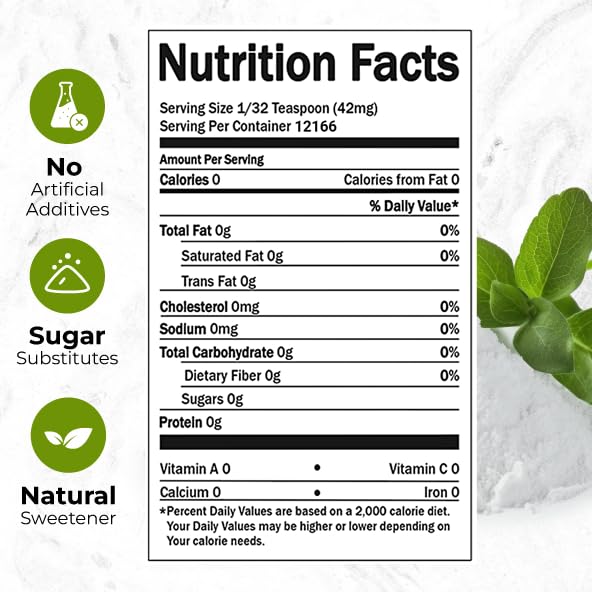 Viccoky Organic Stevia Powder, 18 oz