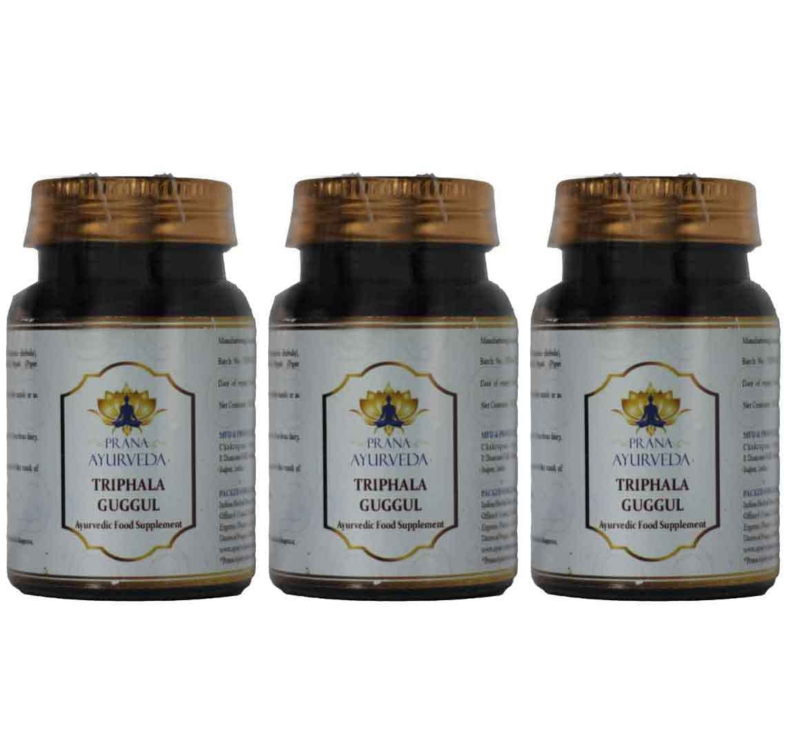 Prana Ayurveda Triphala Guggulu Tablets 360 Count