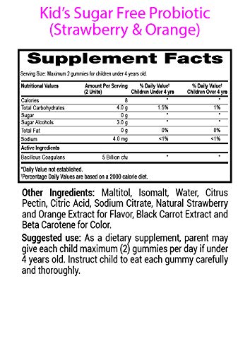 Mr. Gummy Probiotics for Children Gummies, 60 Count
