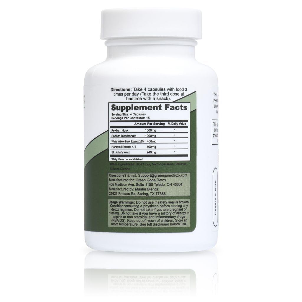 Green Gone When Results Matter 5 Day Permanent Detox Capsule, 1 Count