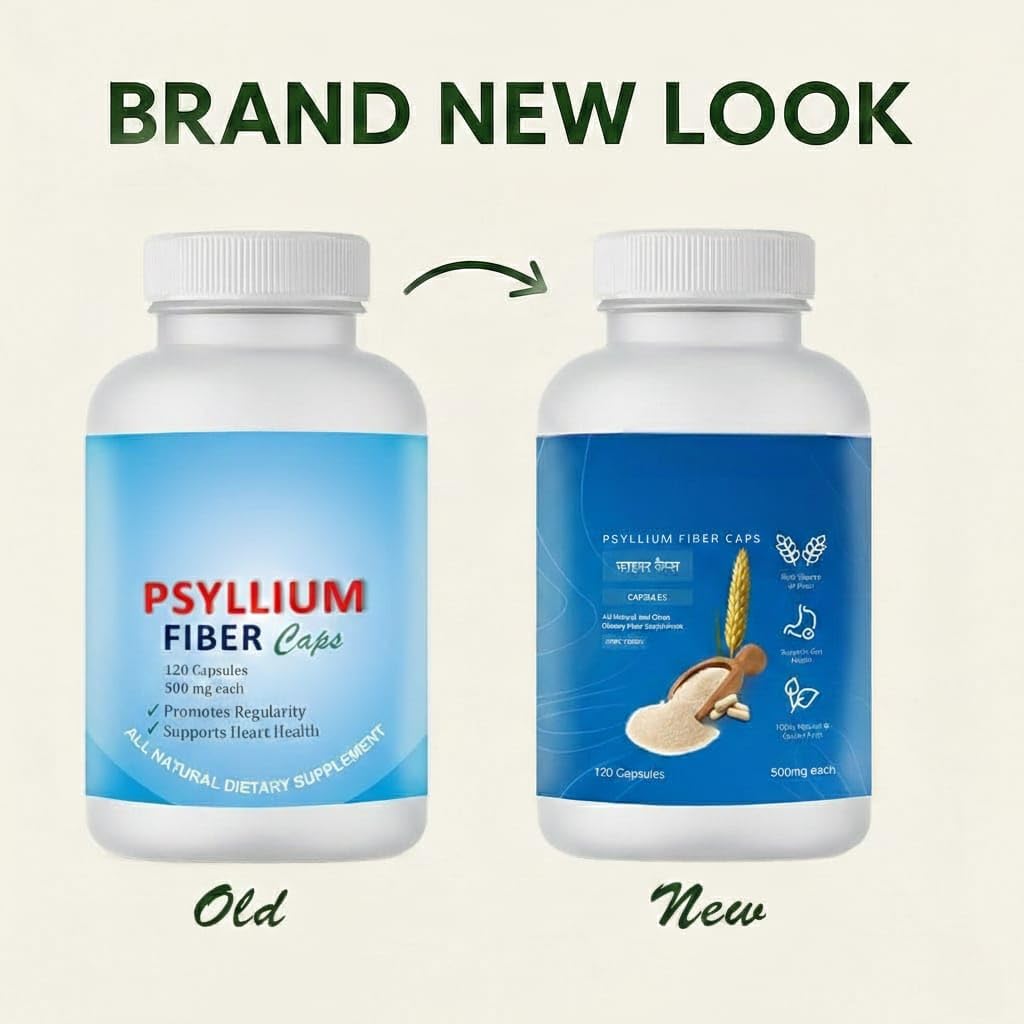 Generic Psyllium (Sat Isabgol) 120 Capsules