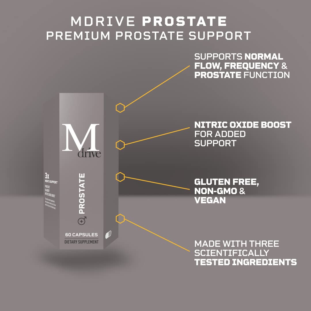 Mdrive Prostate Support Capsule 60 Count