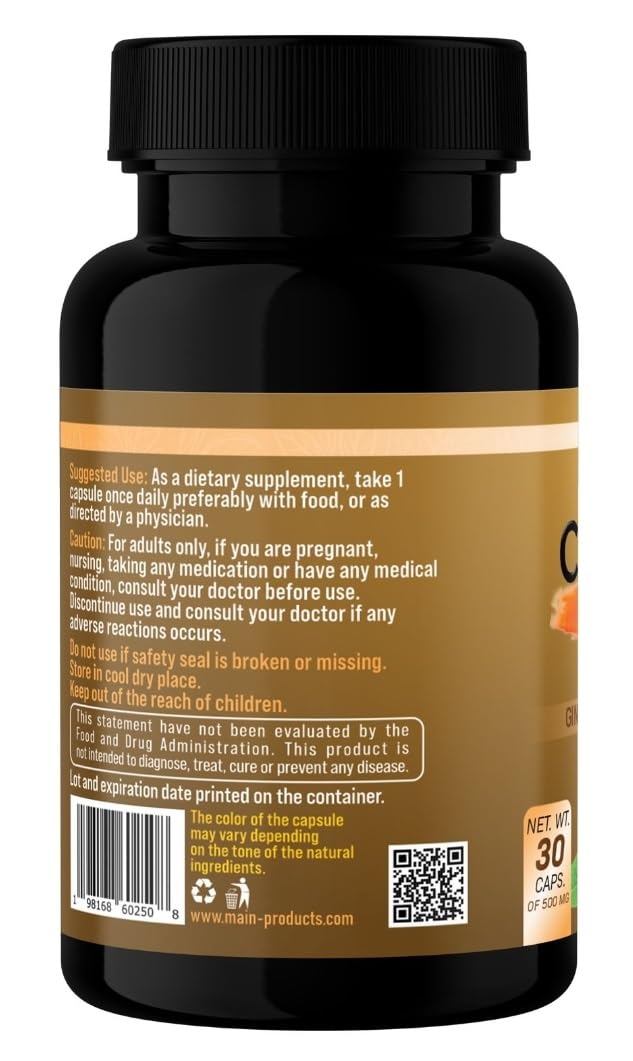 Chupa Mas Ginger Green Tea Prune Capsules 30 Count