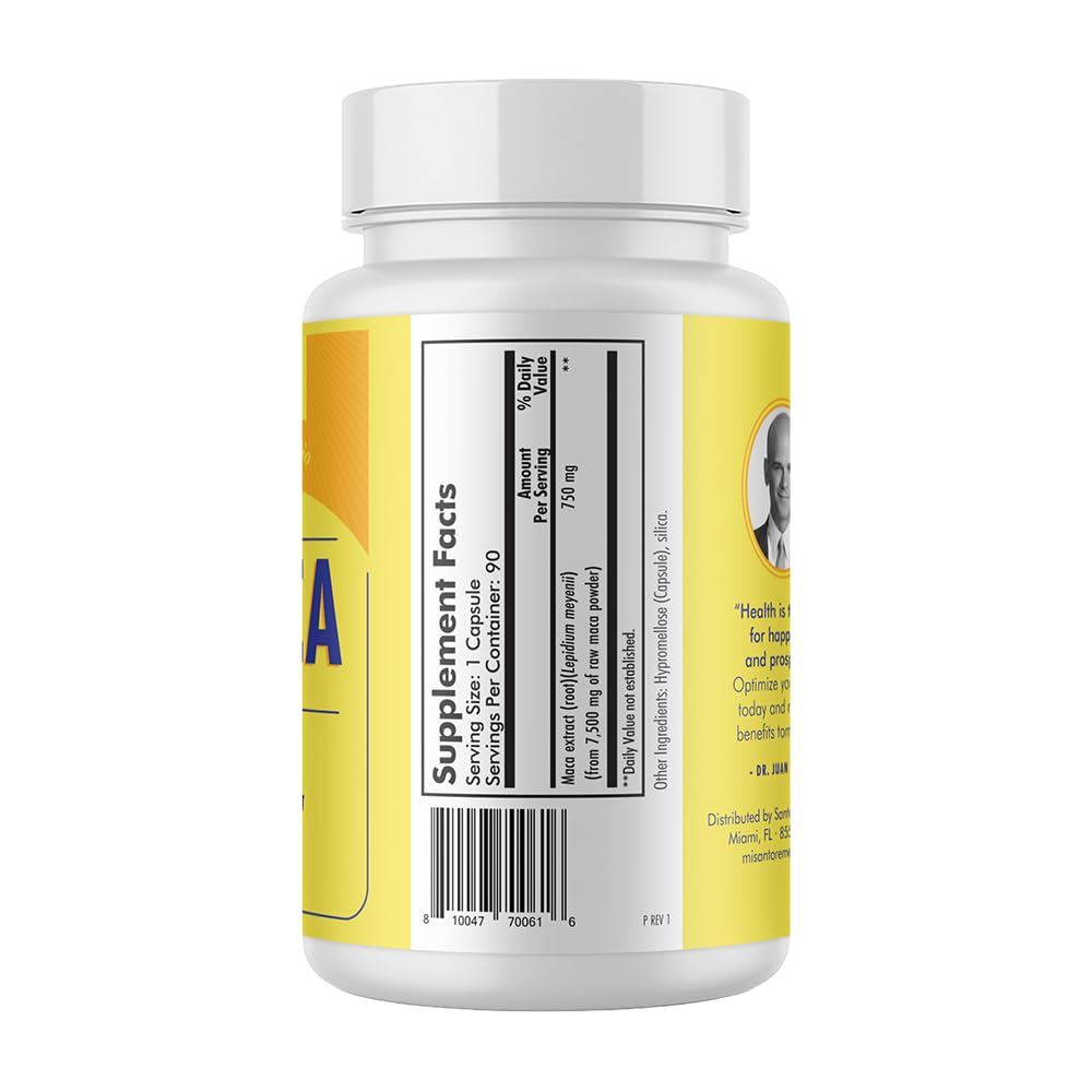 Santo Remedio Maca Capsule 90 Capsules