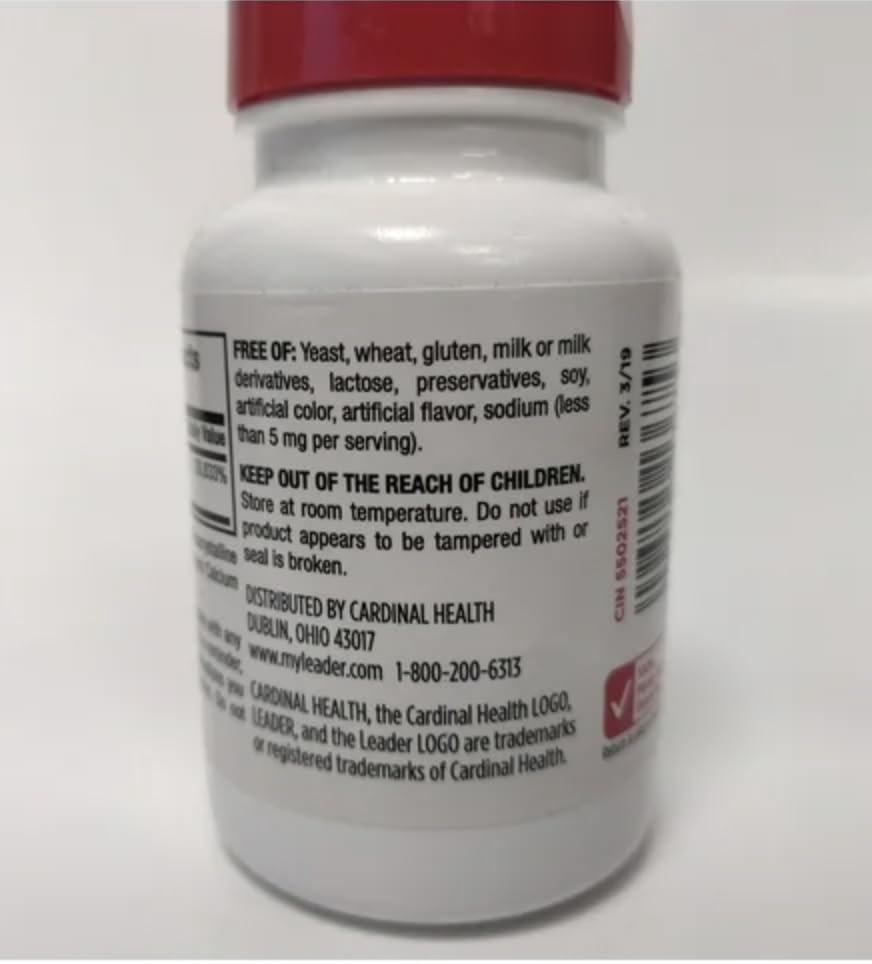 Leader Vitamin B-12 3000MCG Quick Dissolve Tablets 60 Tablets