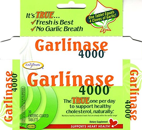 Nature's Way Garlinase Fresh Tablets, 30 Count