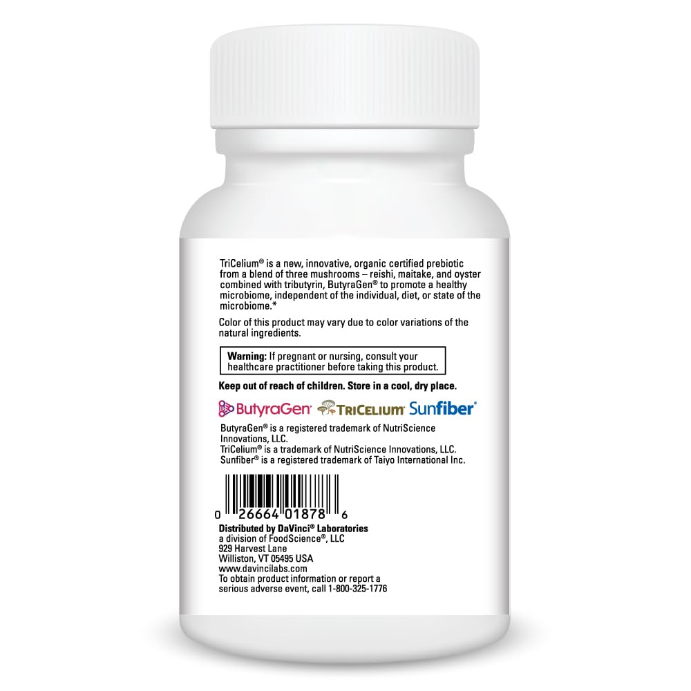 DAVINCI Prebiotic Mushroom Blend Capsule 60 Capsules