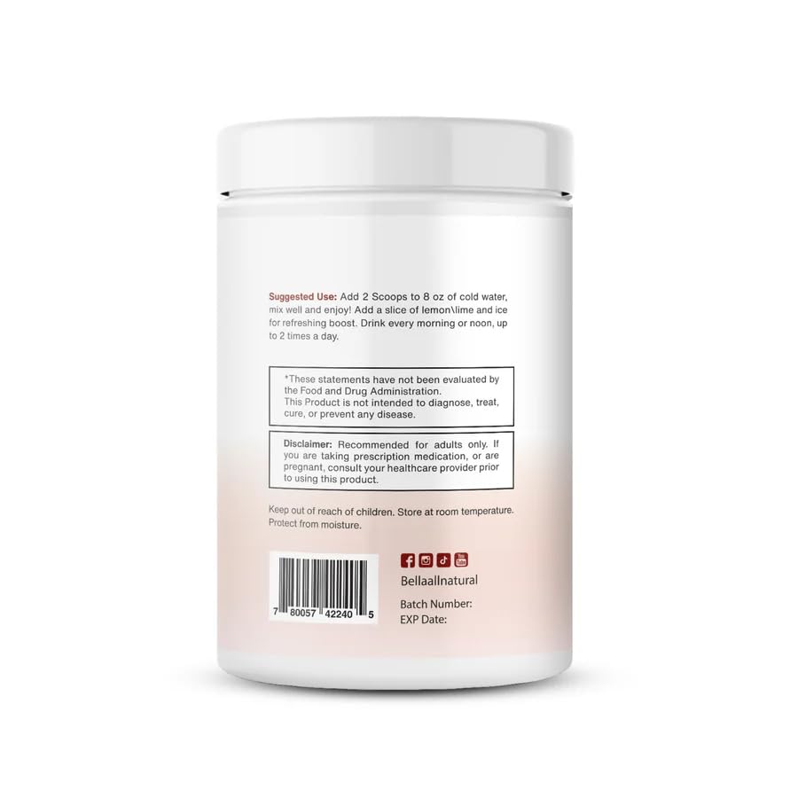 Bella All Natural Probiotics Iced Tamarindo Powder 15.87 oz