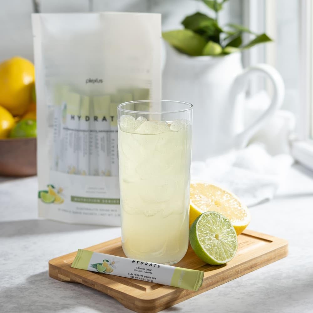 Plexus Hydrate Lemon Lime Powder 2.96 Ounce