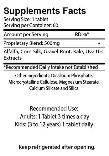 Organic Farms Vitamins Bladder Fix 60 Tablets