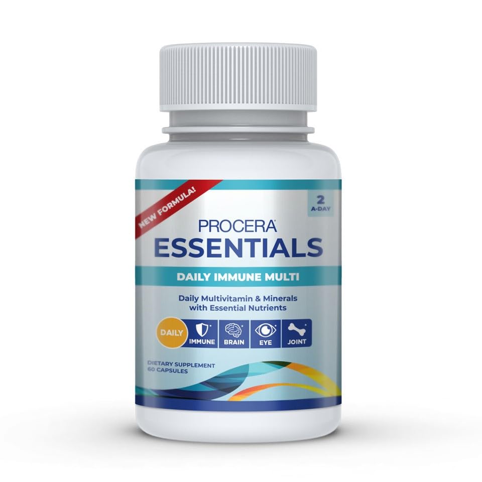 Procera Essentials Daily Immune Multivitamin Capsule, 60 Count