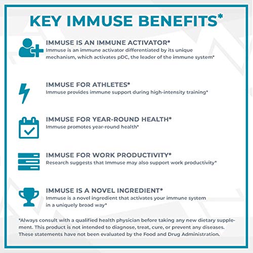 Nootropics Depot Immuse Capsules 50mg, 90 Count