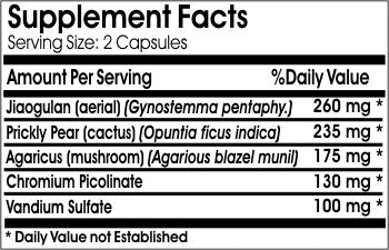 PureControl Supplements Blood Sugar Advantage 90 Capsules