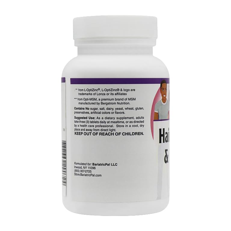 BariatricPal Hair, Skin & Nails Formula Tablets 90 Count