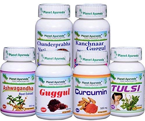 Planet Ayurveda Crab Care Pack Capsules 12