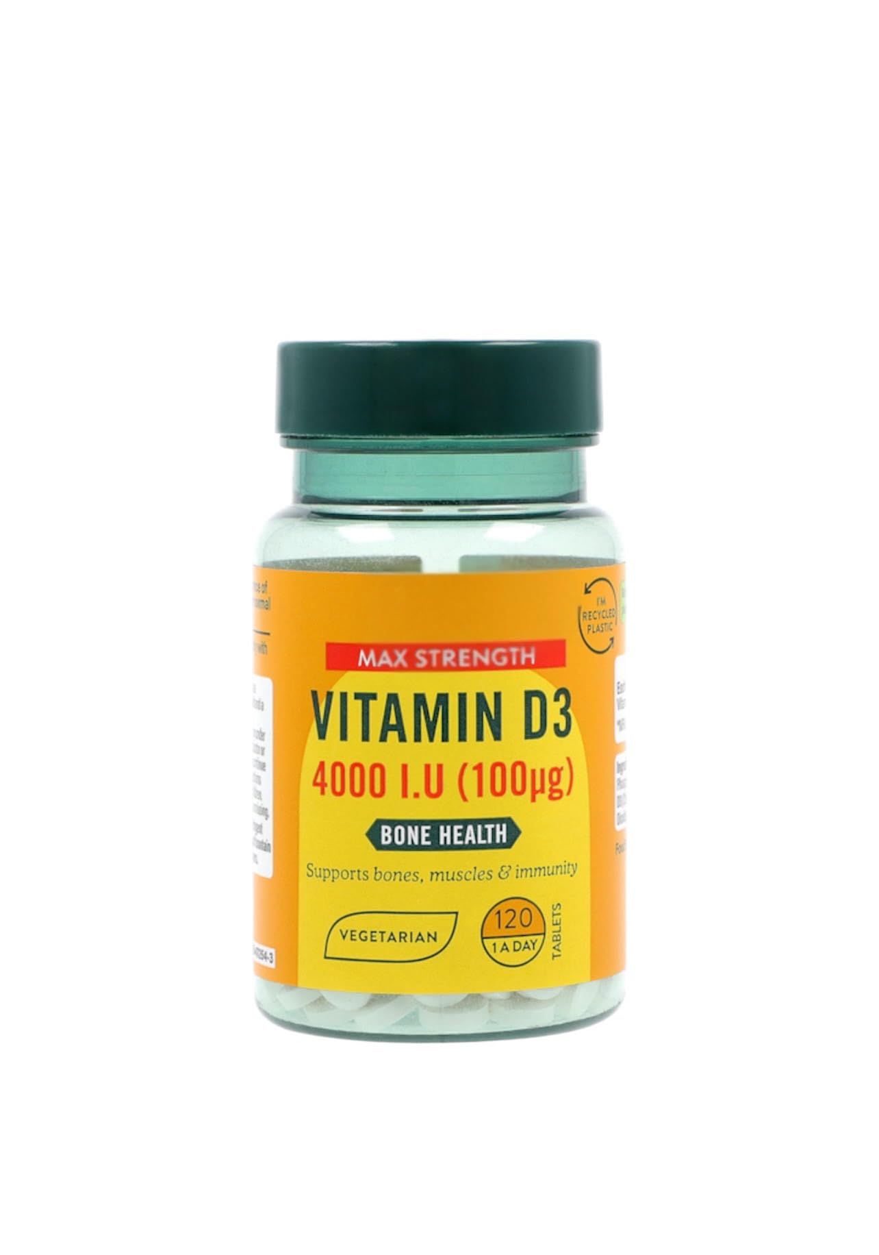 Generic Vitamin D3 4000 IU (100mcg) 120 Tablets