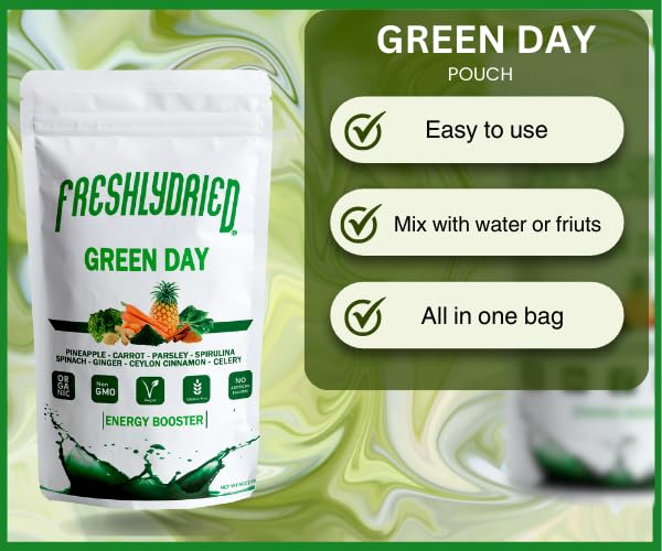 Freshlydried Green Day Powder 6 Ounce