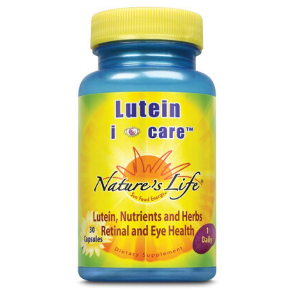 Nature's Life Lutein i Care Capsule 30 Count